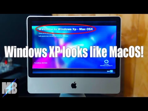 This Version of Windows XP Looks like MacOS!