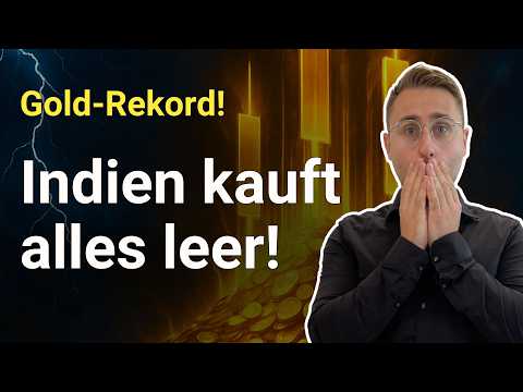 Indien schlägt zu: Gold-Importe auf Rekordkurs!