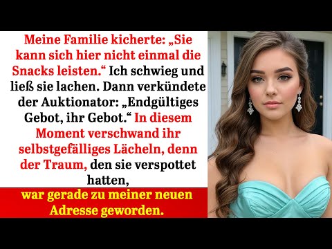 Sie verspotteten mich bei der Auktion – Sekunden später wurde ihr Traum meine Adresse