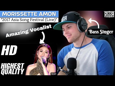 Bass Singer FIRST-TIME REACTION & ANALYSIS - Morissette Amon | 2017 Asia Song Festival (Live)