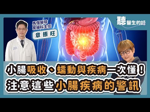 '25.12.01【愛健康│聽醫生的話】章振旺醫師談「小腸吸收、蠕動與疾病一次懂！注意這些小腸疾病的警訊」