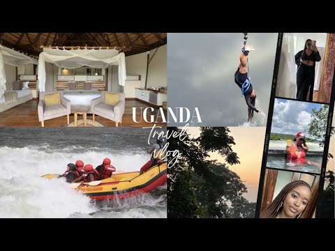 UGANDA VLOG | Kampala Spots, Bungee Jumping & White Water Rafting in Jinja, Lemala Wildwaters Lodge
