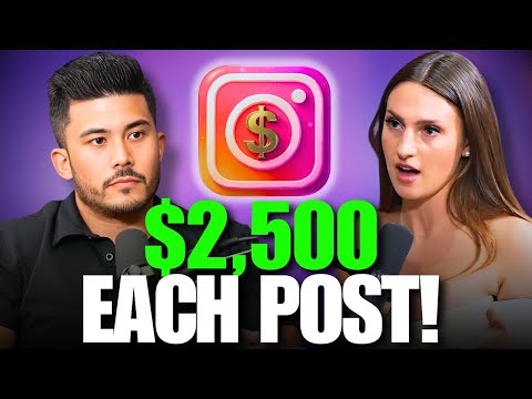 How She Monetized Instagram With Just 100 Followers! Ft. @MariaWendt 