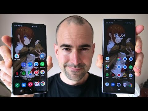 Sony Xperia 1 vs Samsung Galaxy S10 Plus | Side-by-side comparison