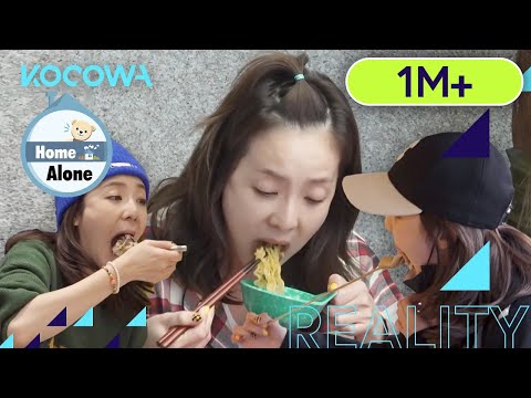 [Mukbang] "Home Alone" Sandara Park's Eating Show [ENG SUB]