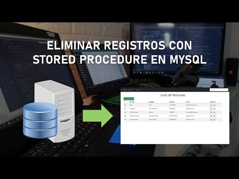 Stored Precedure en MySQL (Eliminar Registros) - Clase 16