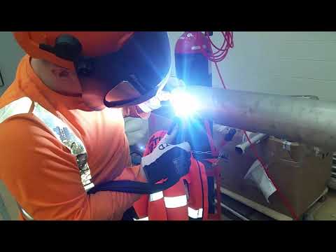 (2) Сварка тонкостенной нержавейки на производстве Середина проекта