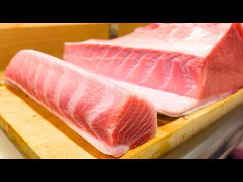 120kg Tuna, 6kg Puffer, Crab, Abalone... Extravagant Sushi at a Beloved Shop!【Sushi Nishino】