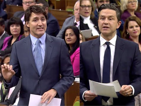 CAUGHT ON CAMERA: Hike the carbon tax price debate between Poilievre and Trudeau