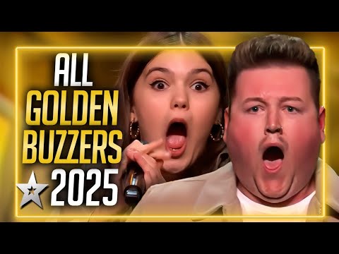 EVERY GOLDEN BUZZER Audition from America's and Britain's Got Talent 2025!