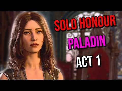 Solo Honour PALADIN Act 1 - Baldur's Gate 3