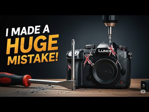 I BROKE IT WORSE! GH5 Repair Disaster - Drilling the GH5