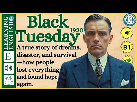 Black Tuesday | Learn English Through Story | Graded Reader |English Listening Practice | WooEnglish