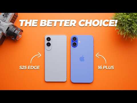 Galaxy S25 Edge vs iPhone 16 Plus: You Might Be Shocked!