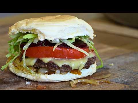 Just a Good Old-School Hamburger