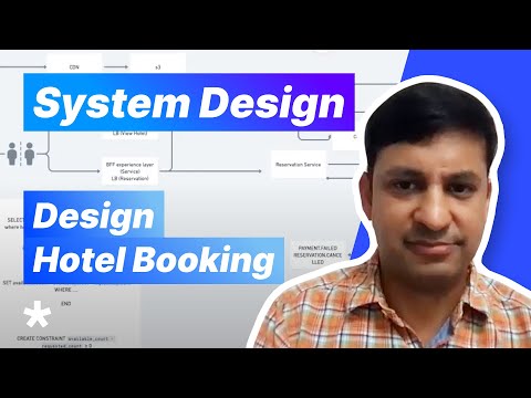 Design a Hotel Booking Service - System Design Mock Interview (with eBay EM)