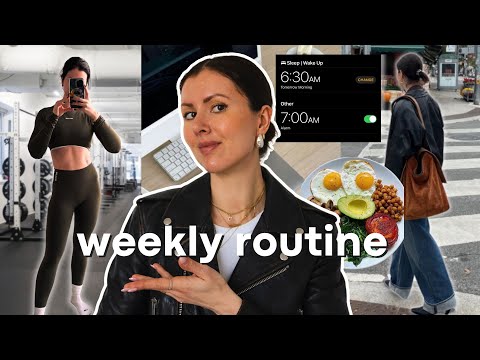 The Healthy Routine That's ACTUALLY Getting My Life Together (vlog)