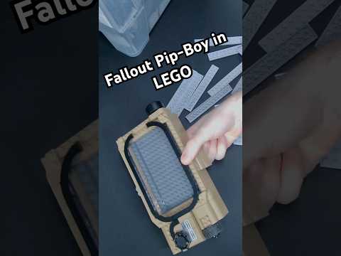 Building a fallout Pip-Boy in LEGO #fallout #lego