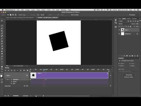 Beginning Timeline Animation in Photoshop