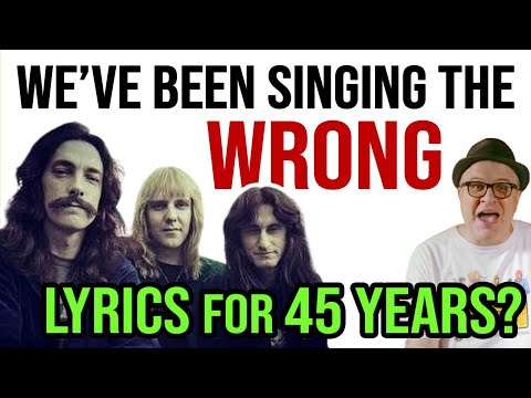 Band Wondered Why FANS were SINGING the WRONG Lyrics…LABEL Printed the WRONG Ones!-Professor of Rock