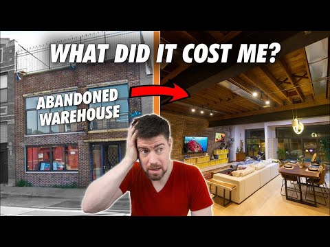 Abandoned Warehouse Renovation 💰💰 Full Cost Breakdown