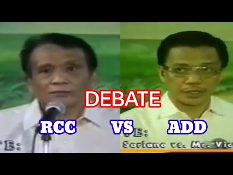 DEBATE:  Bro Eli vs victor Villas SAGUPAAN NG RCC AT MCGI