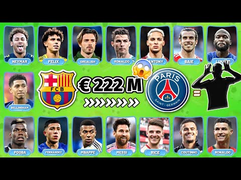 Guess the Player by Their Transfer Fees 💰⚽| Biggest Football Transfers Quiz