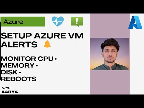 Setup alerts for CPU, Memory, Disk & VM Reboots Monitoring (Windows +Linux) | Single/few VMs