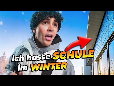 Wieso SCHULE im WINTER verboten sein soll 😳😂 | Mohi__07