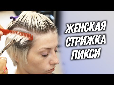 DEMETRIUS | Women's PIXIE Haircut for School Reboot Training Demetrius | How to Cut a Pixie