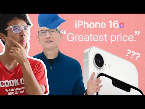 Breakdown of the iPhone 16e event, Apple's first new iPhone in 5 years!