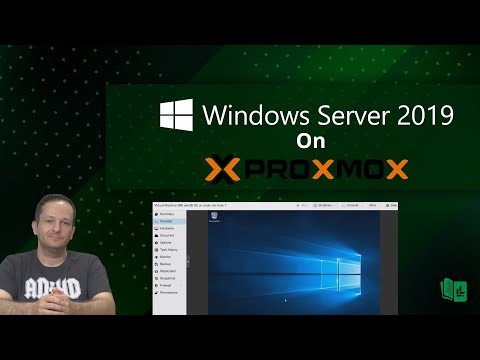 Installing Windows Server 2019 in a Proxmox VM