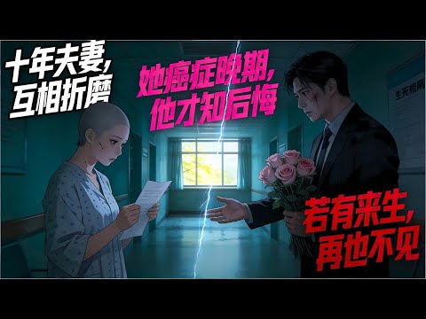 我查出絕症後，他終於後悔了。可我寧願死在晴天裏，也不願再見他一面|恐怖動漫|懸疑動漫|虐心動漫