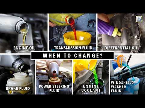 When &amp; How to Change Every Fluid in your Car | Explained
