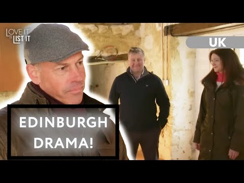 South of Edinburgh Showdown: Heather & Tim | S07 E08 | Love It or List It UK
