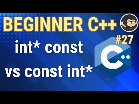 C++ Const Pointers vs Pointer To Const