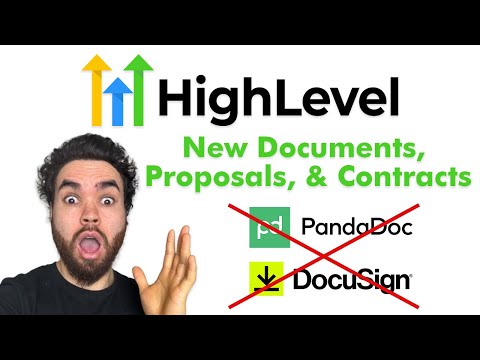 NEW: GoHighLevel Proposals, Contracts, & Documents - Replace PandaDoc & DocuSign 2024 📄✍