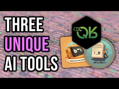 I Made 3 AI Tools That Solve Real Problems