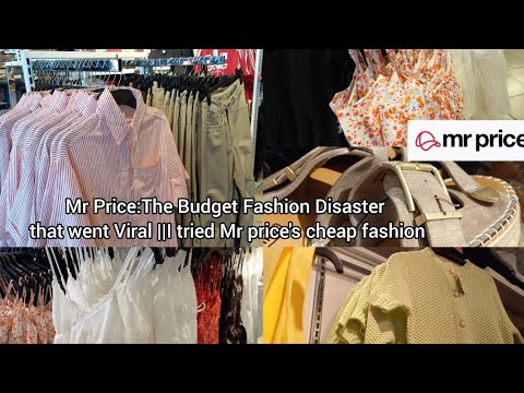  Mr Price:The Budget Fashion Disaster that went Viral #outfits #shopping #fashion #sale 