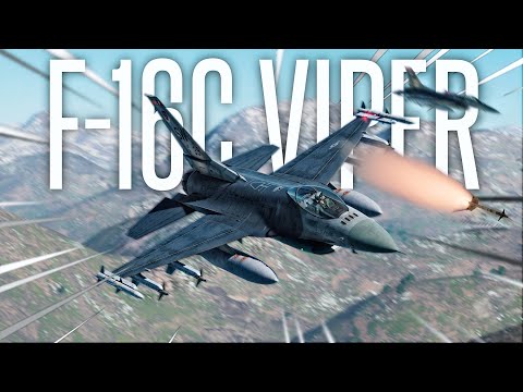 LEARNING TO PVP WITH THE F-16 VIPER IN THE MOST REALISTIC FLIGHT SIM! - DCS World F-16C