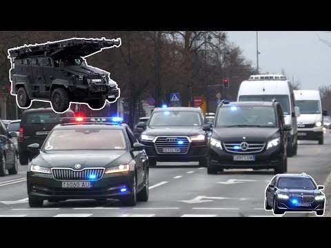 Military convoys and huge police response as Biden & NATO leaders meet in Poland 🚔🪖