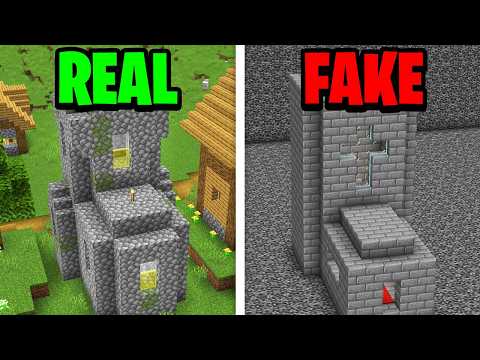 Can YOU Build these Minecraft Structures from just YOUR Memory?