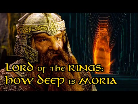 How DEEP is Moria? The HIDDEN Truth Buried Beneath - LOTR Lore