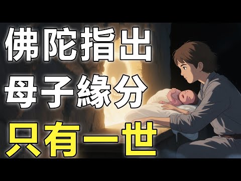 母子緣分真的只有一世？佛陀一句話說出輪回中的真相，令人唏噓【母子關繫|親情】