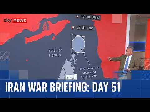 How does Iran control the Strait of Hormuz? | Iran War Briefing Day 51 with Sean Bell