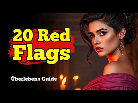 Der Überlebens-Guide für Männer: 20 Red Flags in Frauen erklärt | Psychologie & Stoizismus