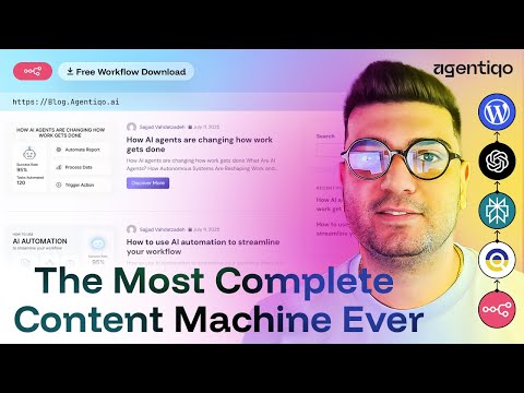 N8N Tutorial: Create AI-Powered Blog Posts That Actually Rank (Full Automation) - ($3k+ Worth)