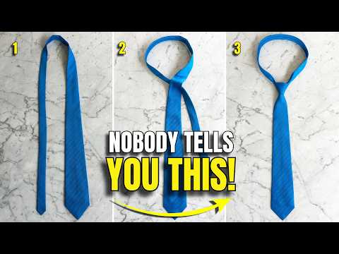 How to Tie a Tie Just Got 10x Easier - Here’s How