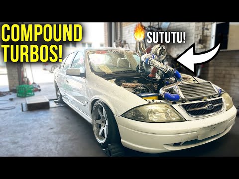 TWIN TURBO AU Falcon Dyno Tune!