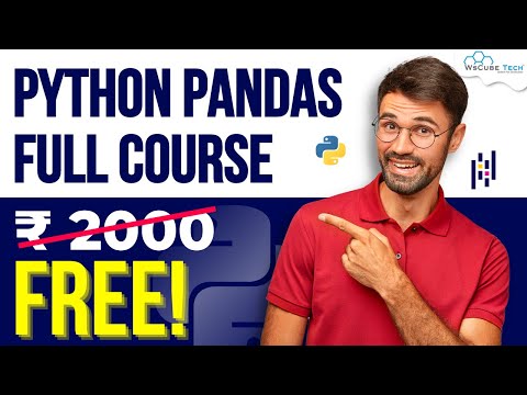 Python Pandas Tutorial for Beginners [FREE | Learn Pandas in 3 Hours